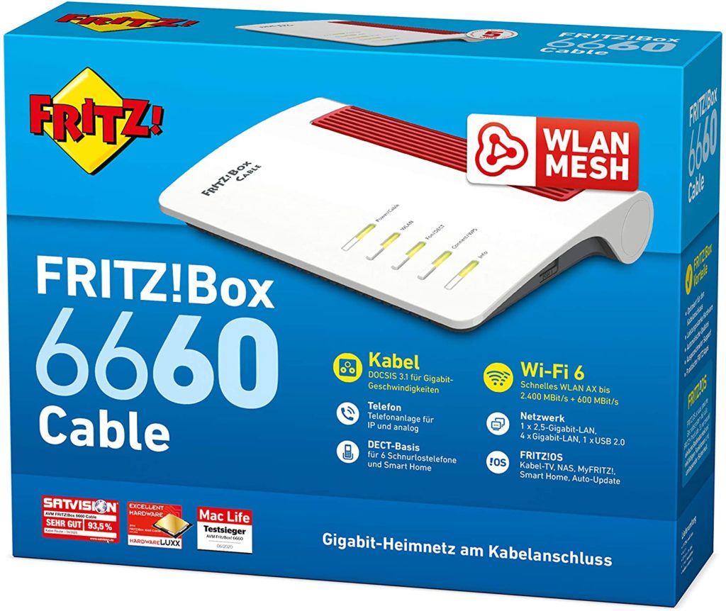 AVM Fritz!Box 6660 Cable